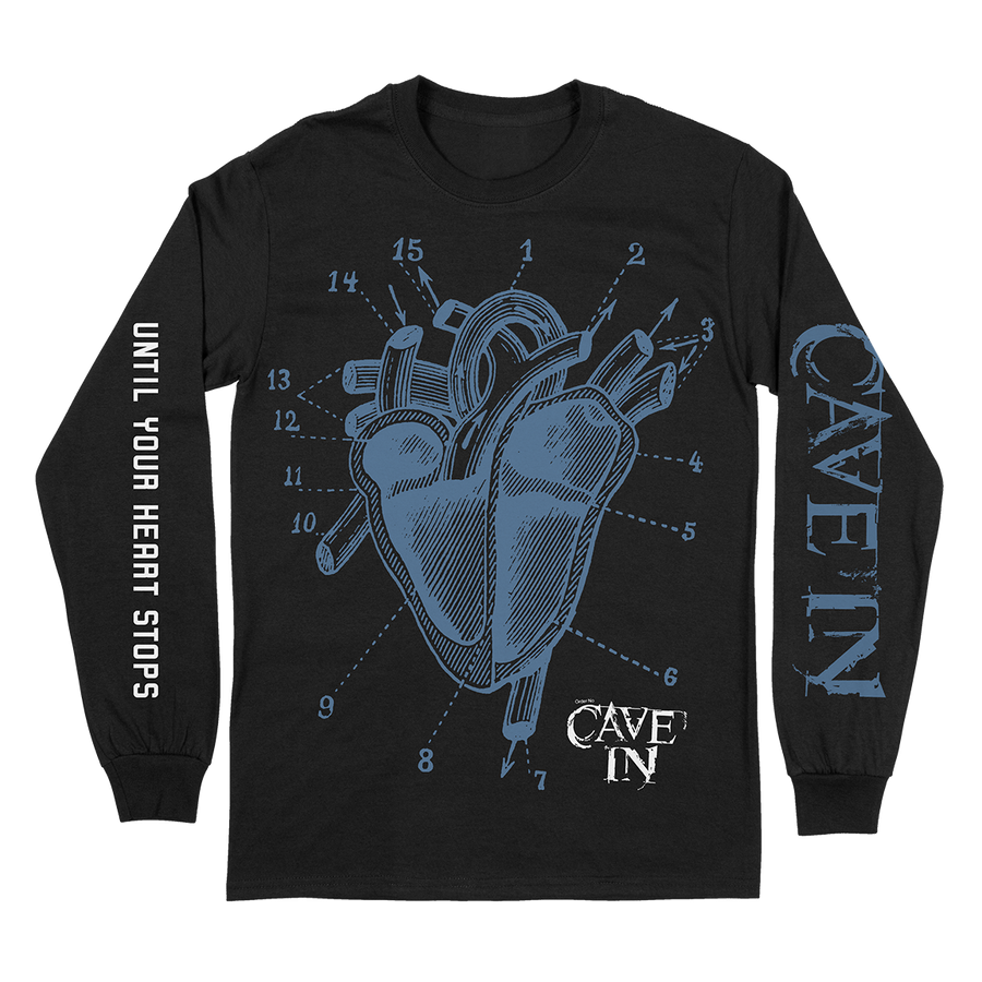 Cave In “UYHS Heart“ Black Longsleeve T-Shirt