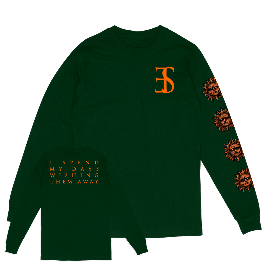 Employed To Serve "Sun" Green Longsleeve