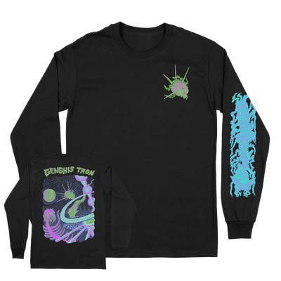 Genghis Tron "Tetsunori Trawaya" Black Longsleeve