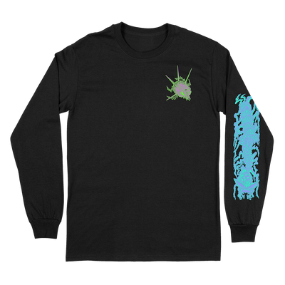 Genghis Tron "Tetsunori Trawaya" Black Longsleeve