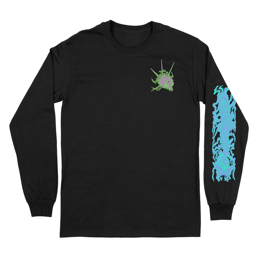 Genghis Tron "Tetsunori Trawaya" Black Longsleeve