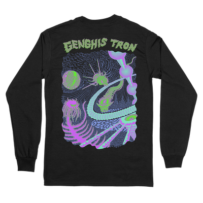 Genghis Tron "Tetsunori Trawaya" Black Longsleeve