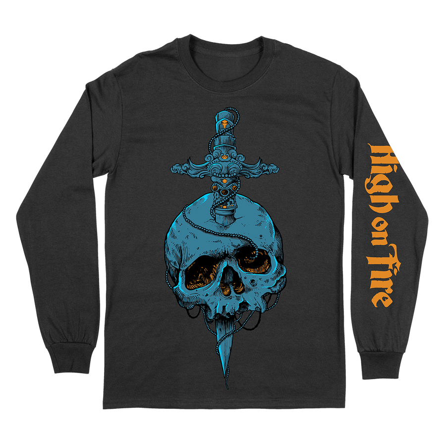 High On Fire “Skull Knife” Black Longsleeve