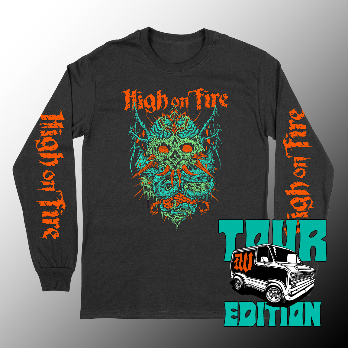 High On Fire “Skinner” Black Longsleeve