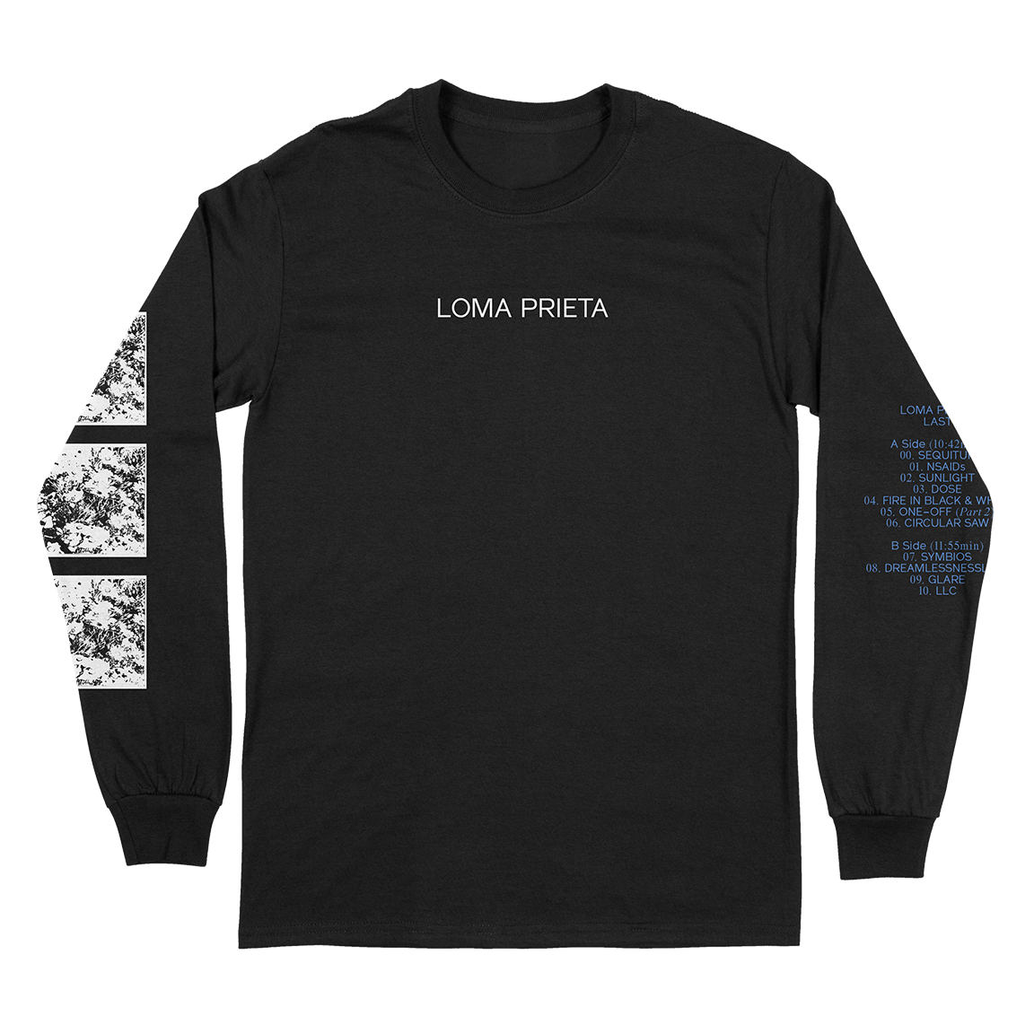 Loma Prieta “Logo” Black Longsleeve