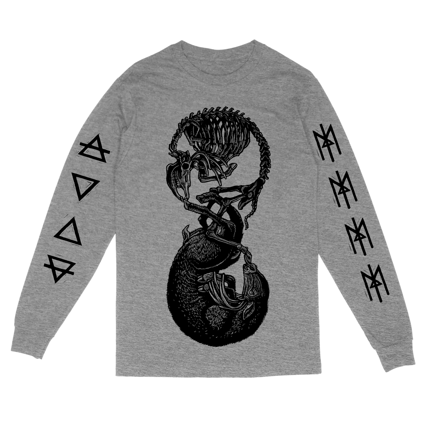 Mazatl "El Principio" Heather Grey Longsleeve