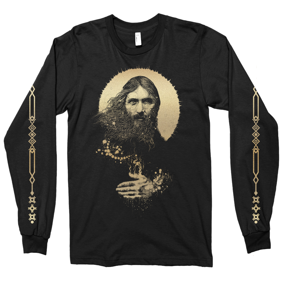 Richey Beckett "Black Gold: Rasputin" Black Longsleeve T-Shirt