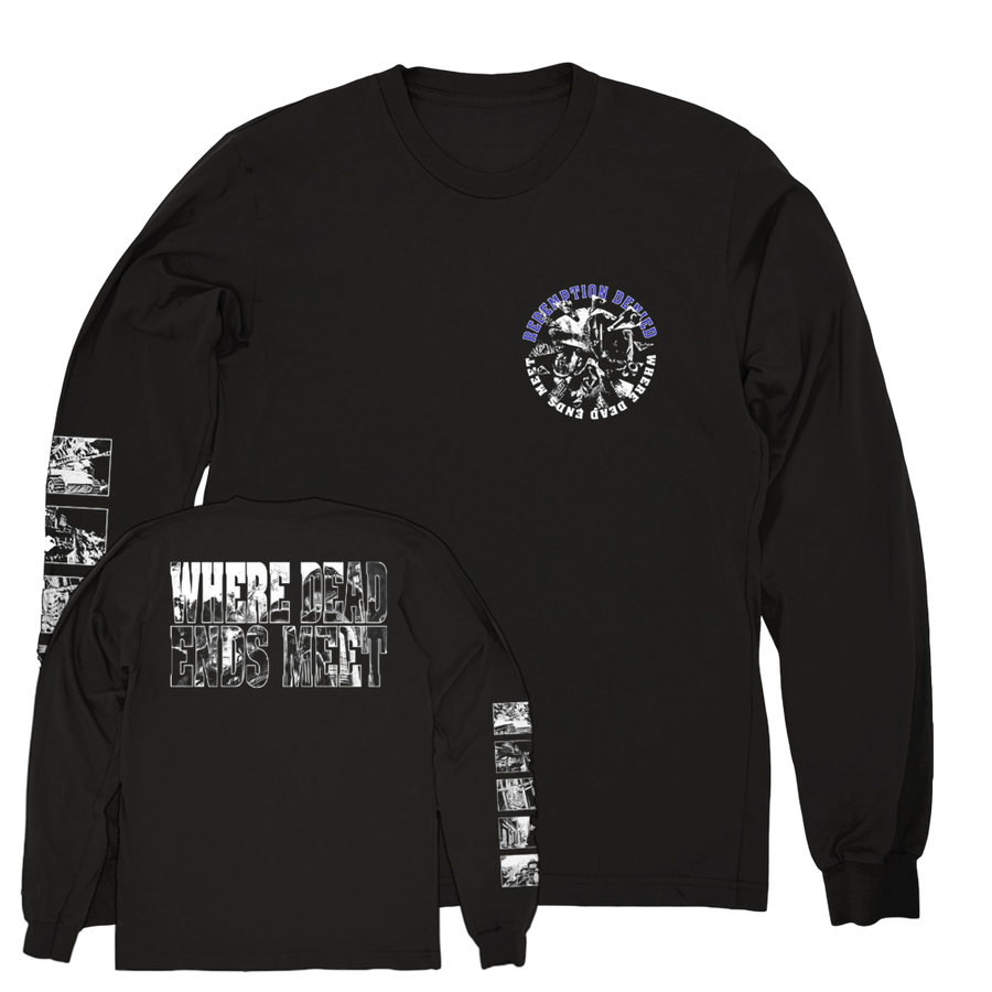 Redemption Denied "Where Dead Ends Meet" Black Longsleeve