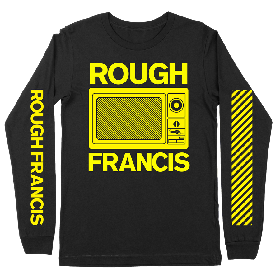 Rough Francis "Urgent Care: Microwave" Black Longsleeve