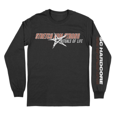Stretch Arm Strong "Rituals of Life" Black Longsleeve