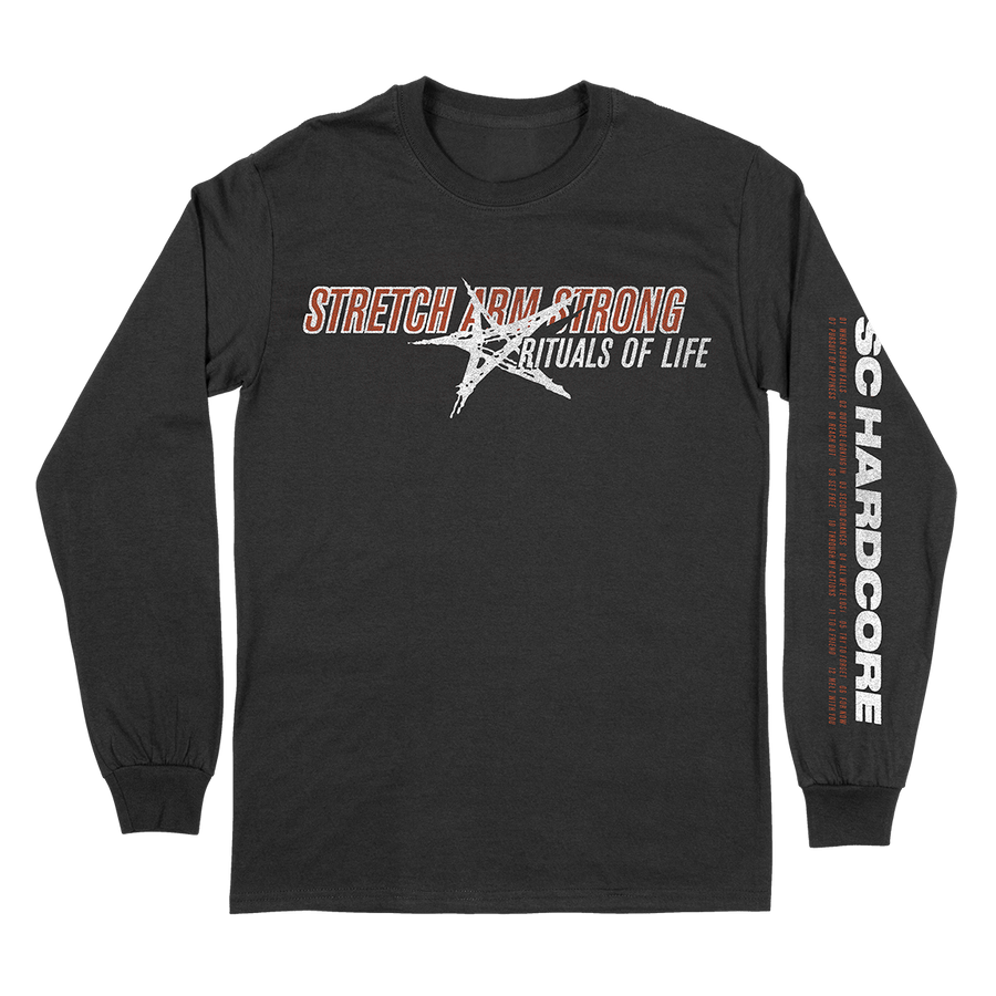 Stretch Arm Strong "Rituals of Life" Black Longsleeve