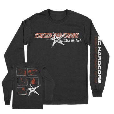 Stretch Arm Strong "Rituals of Life" Black Longsleeve