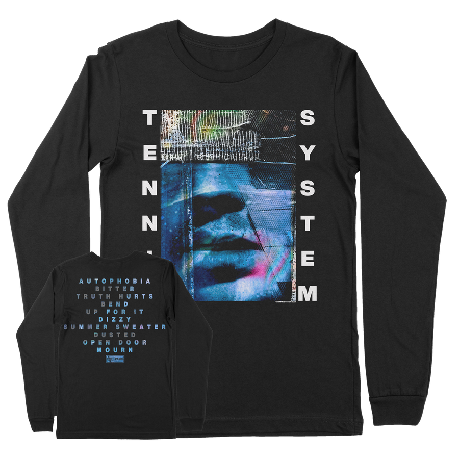 Tennis System "Autophobia" Black Longsleeve