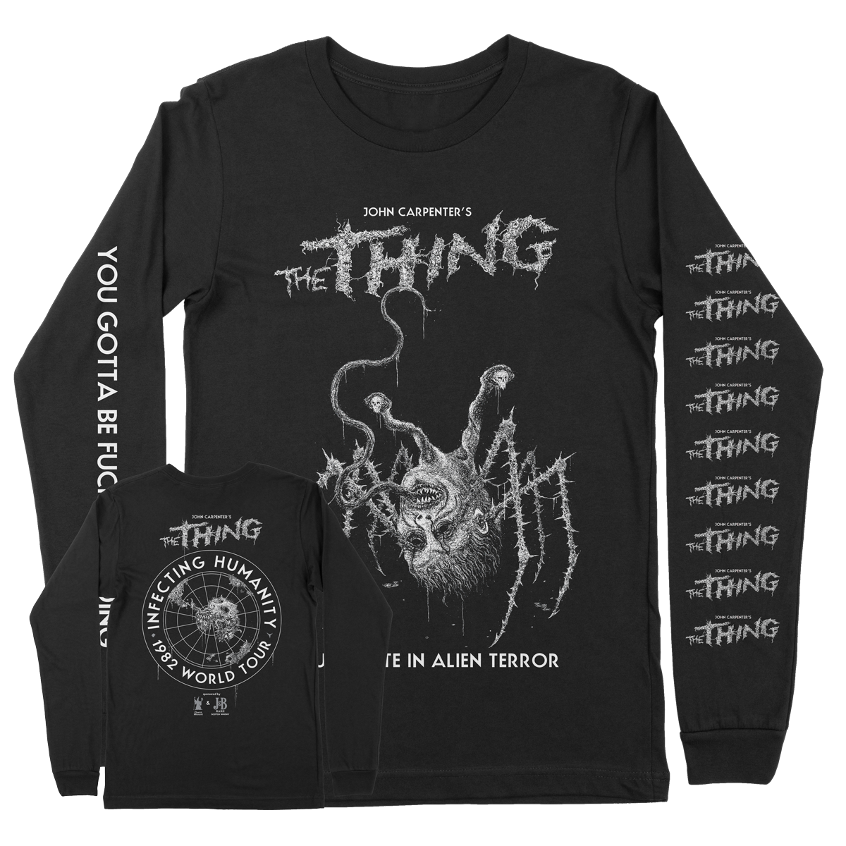 VBERKVLT "The Thing" Black Longsleeve