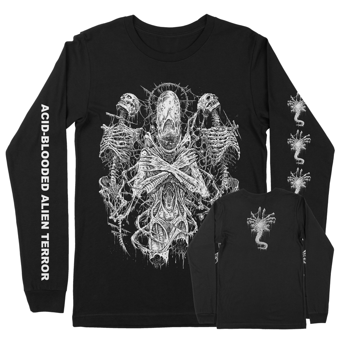 VBERKVLT X Mark Riddick "Xenomorphic" Black Longsleeve