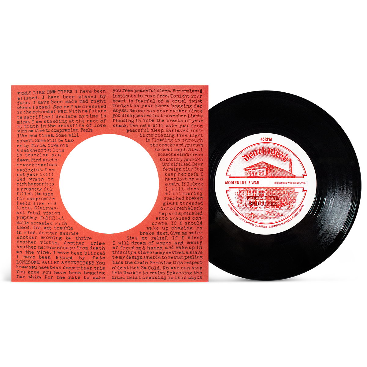 Modern Life Is War "Tribulation Worksongs Vol. 1"