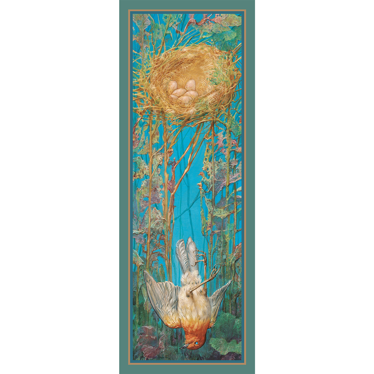 Marald Van Haasteren "Incubation: Color Border" Giclee Print