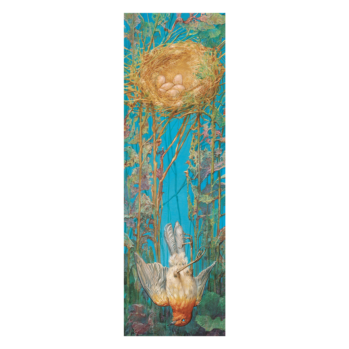 Marald Van Haasteren "Incubation: White Border" Giclee Print