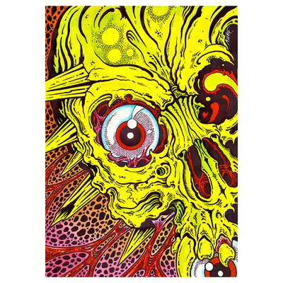 Marc Nava "Slime Skull" Giclee Print