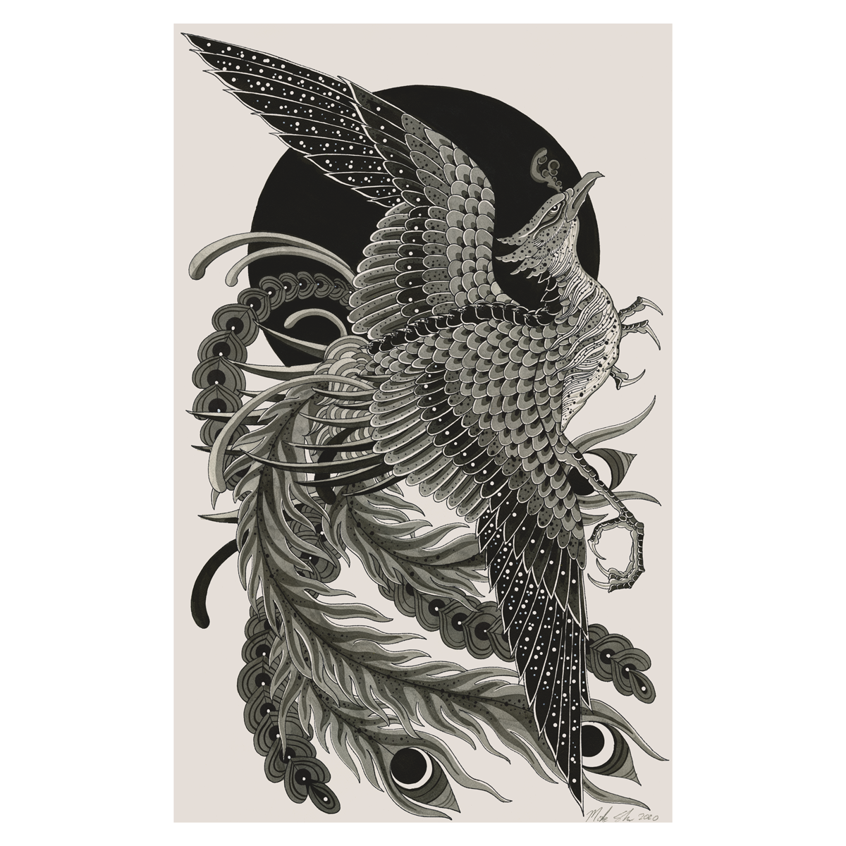 Mike Shea "Phoenix" Giclee Print