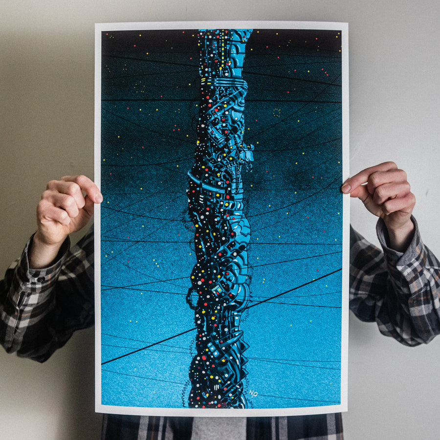 Nick Pyle "Hang On" Giclee Print