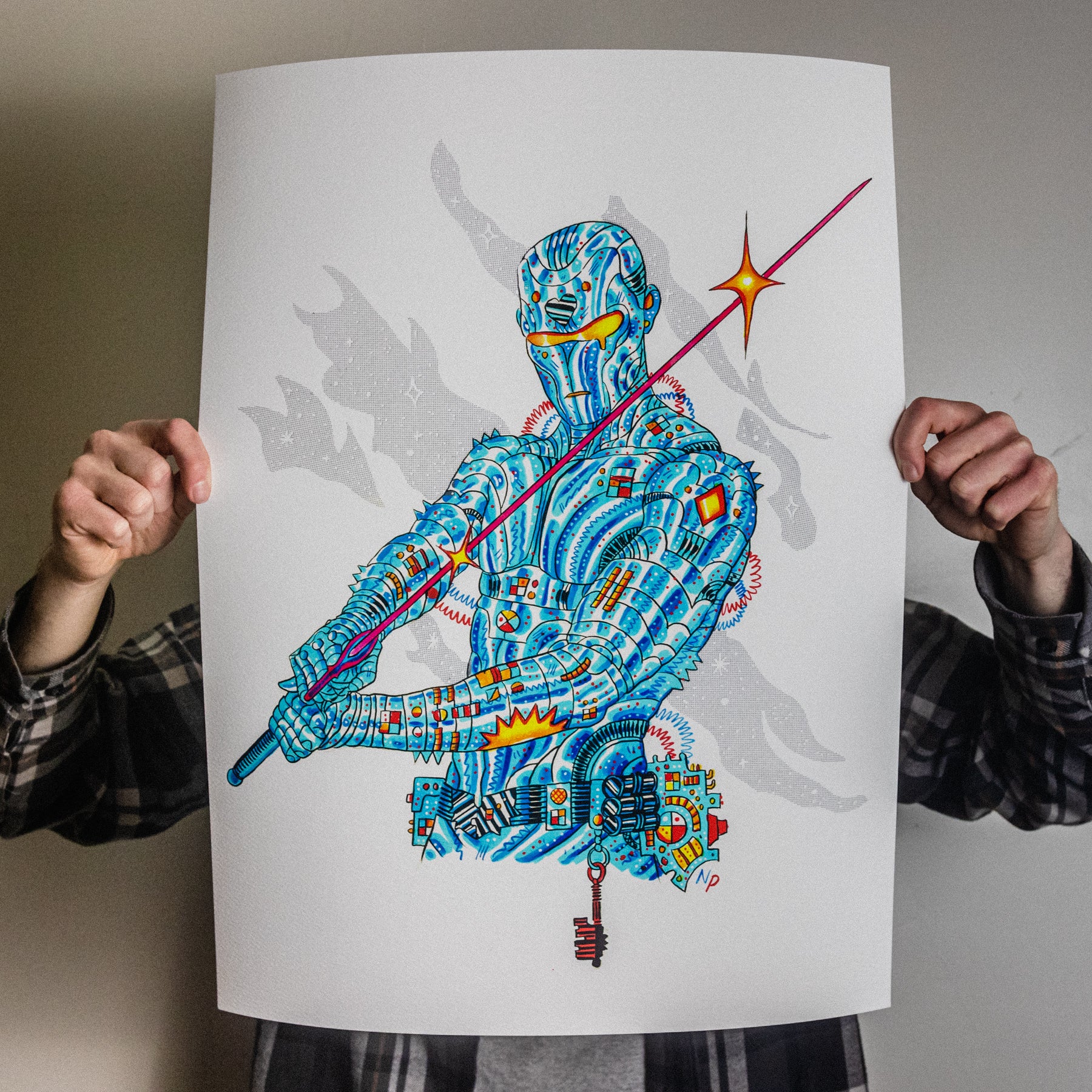 Nick Pyle "Kruell II" Giclee Print