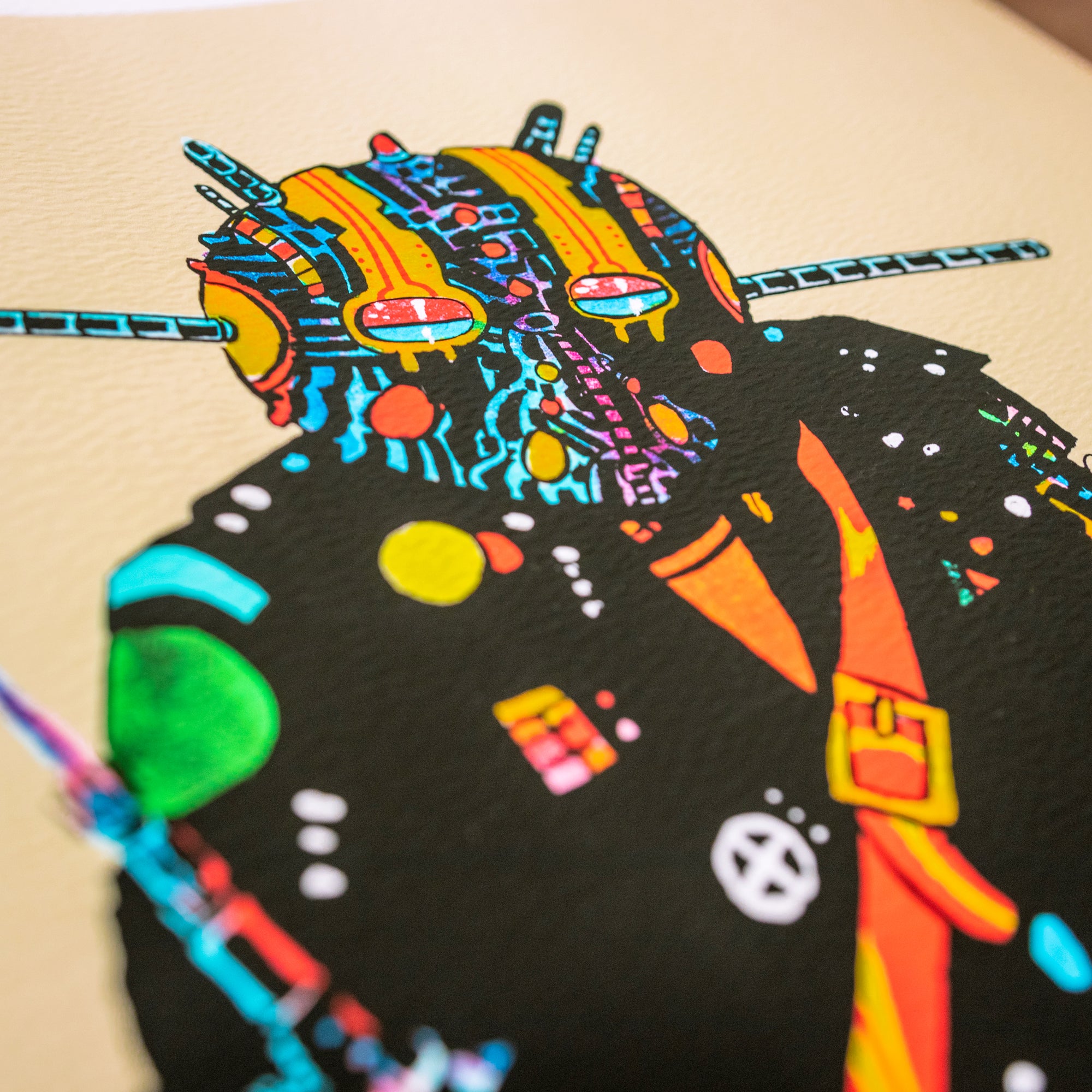 Nick Pyle "Tryban" Giclee Print