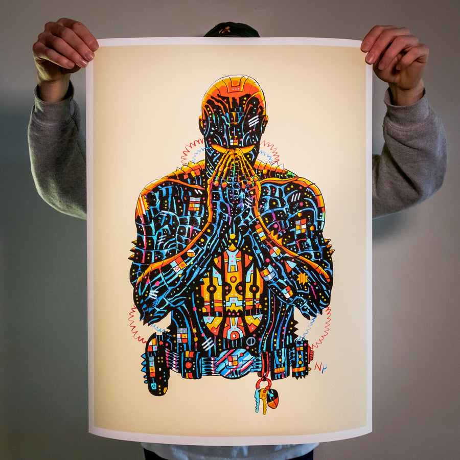 Nick Pyle "Worshipper III" Giclee Print