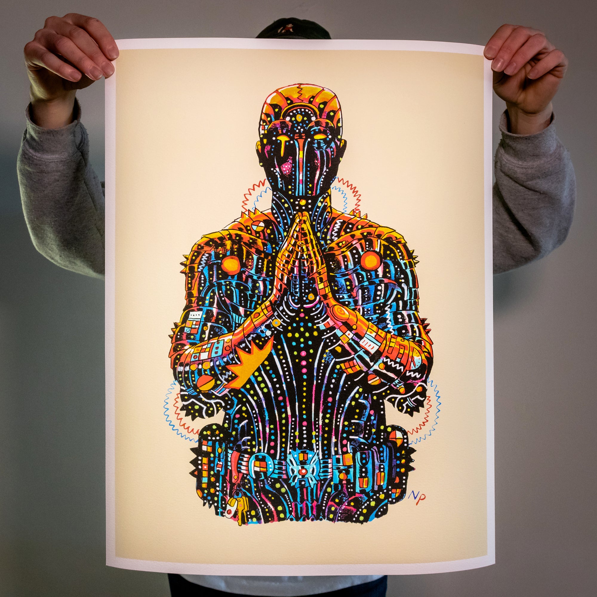 Nick Pyle "Worshipper IV" Giclee Print