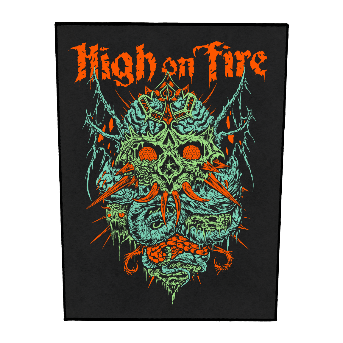 High On Fire “Skinner” Back Patch