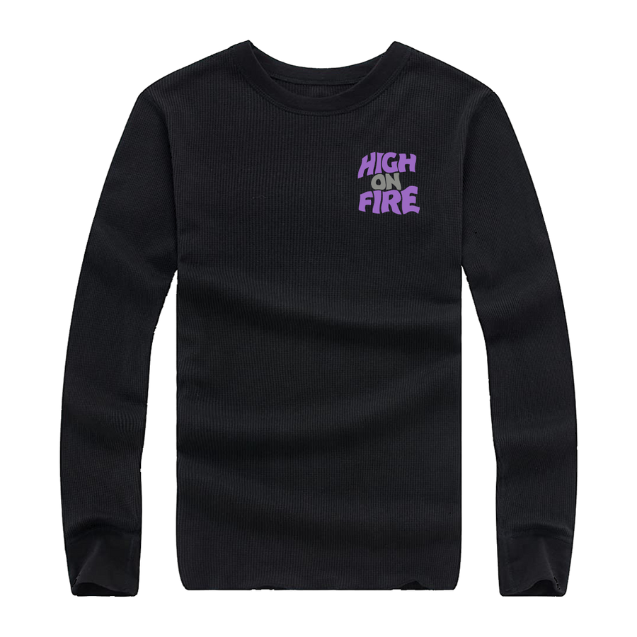 High On Fire “Reality Masters” Black Thermal Longsleeve