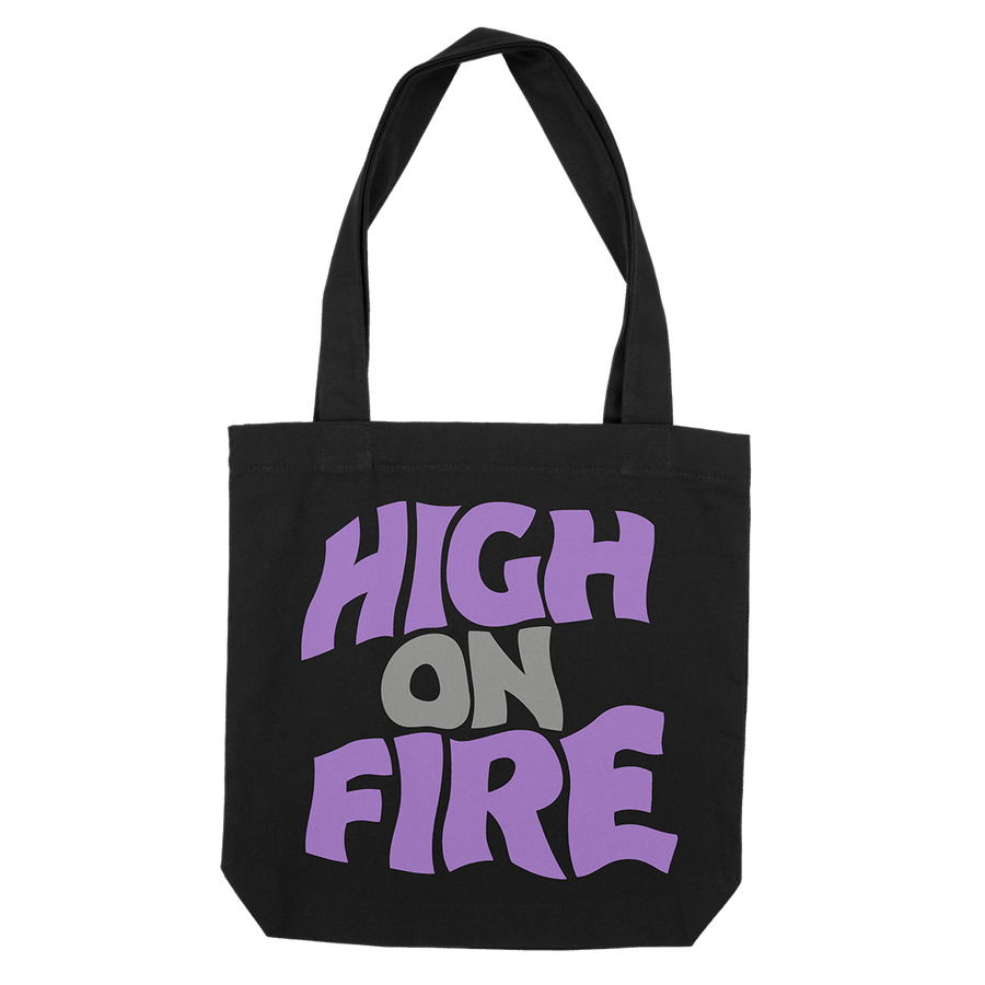 High On Fire “Reality Masters” Black Tote