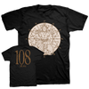 108 "18.61" Black T-Shirt