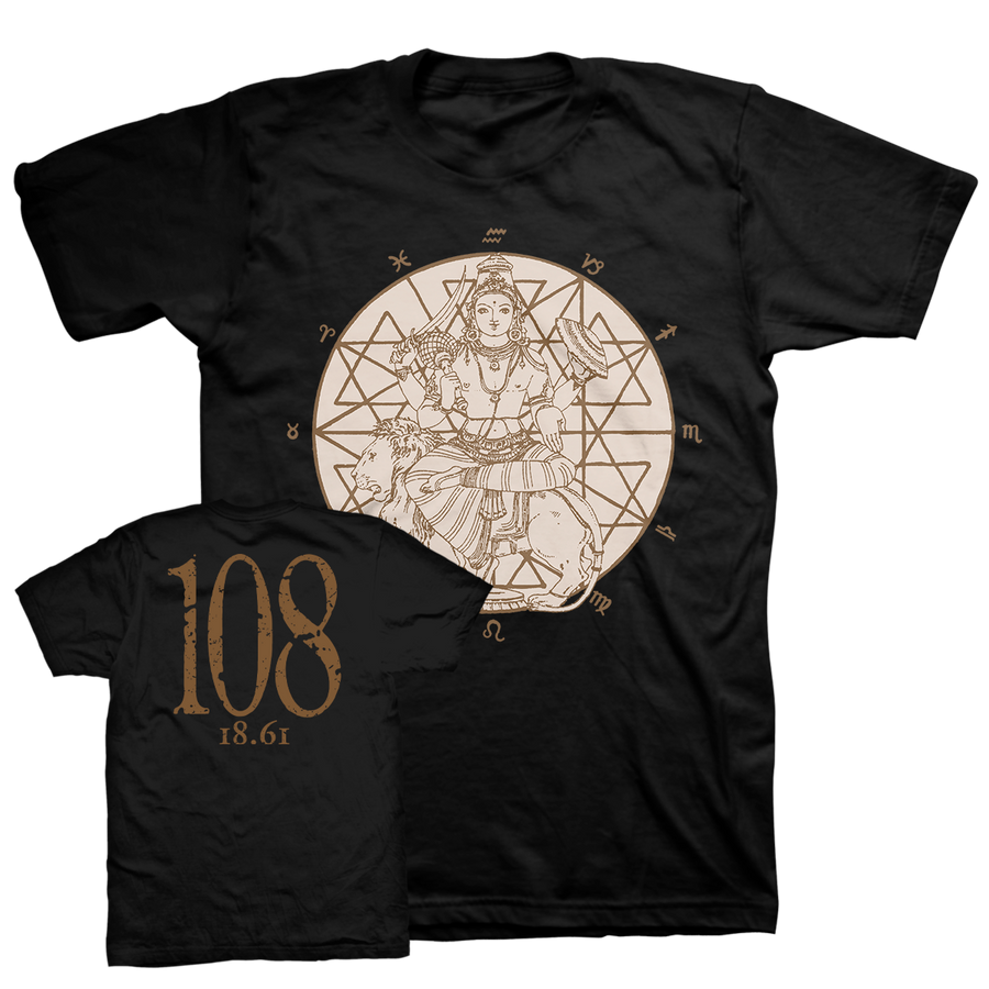 108 "18.61" Black T-Shirt