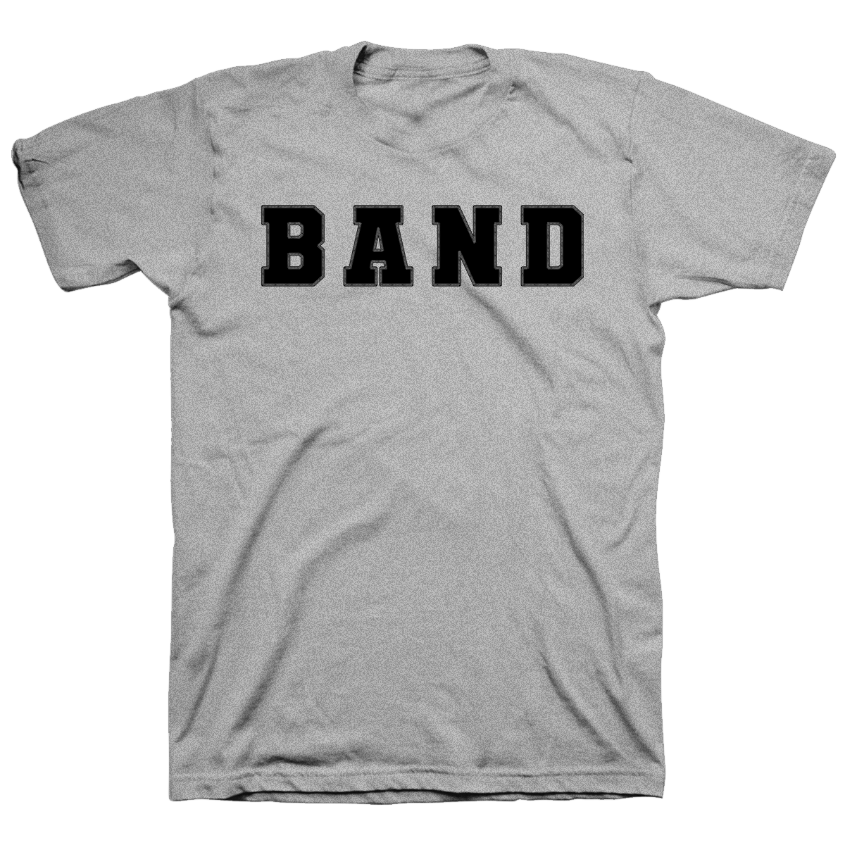 Two Minutes To Late Night "Band" Heather Grey T-Shirt