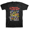 Two Minutes To Late Night "Spider Minutes to Late Spider" Black T-Shirt