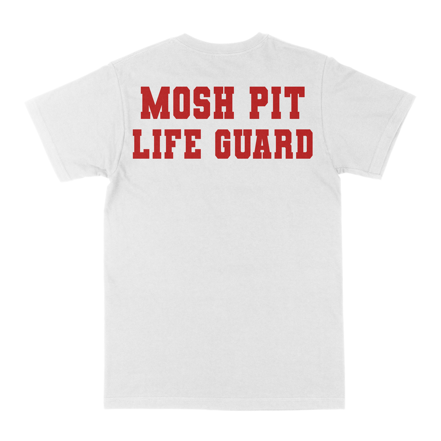 Two Minutes To Late Night "Moshpit Life Guard" White T-Shirt