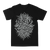 Ashley Rose Couture "Logo: White" Black T-Shirt