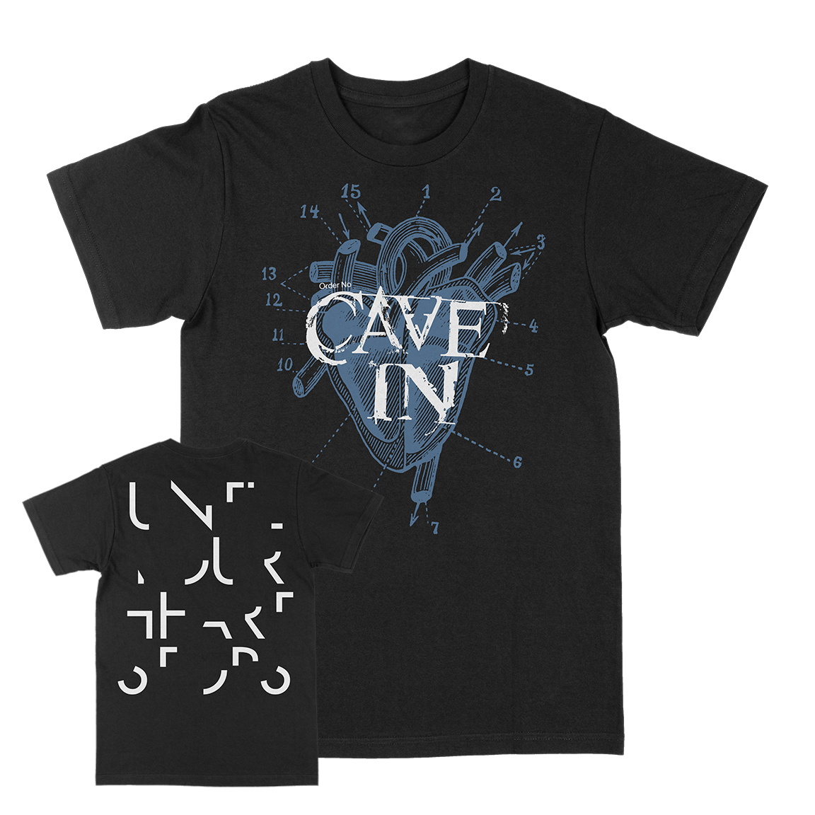 Cave In “UYHS Heart“ Black T-Shirt