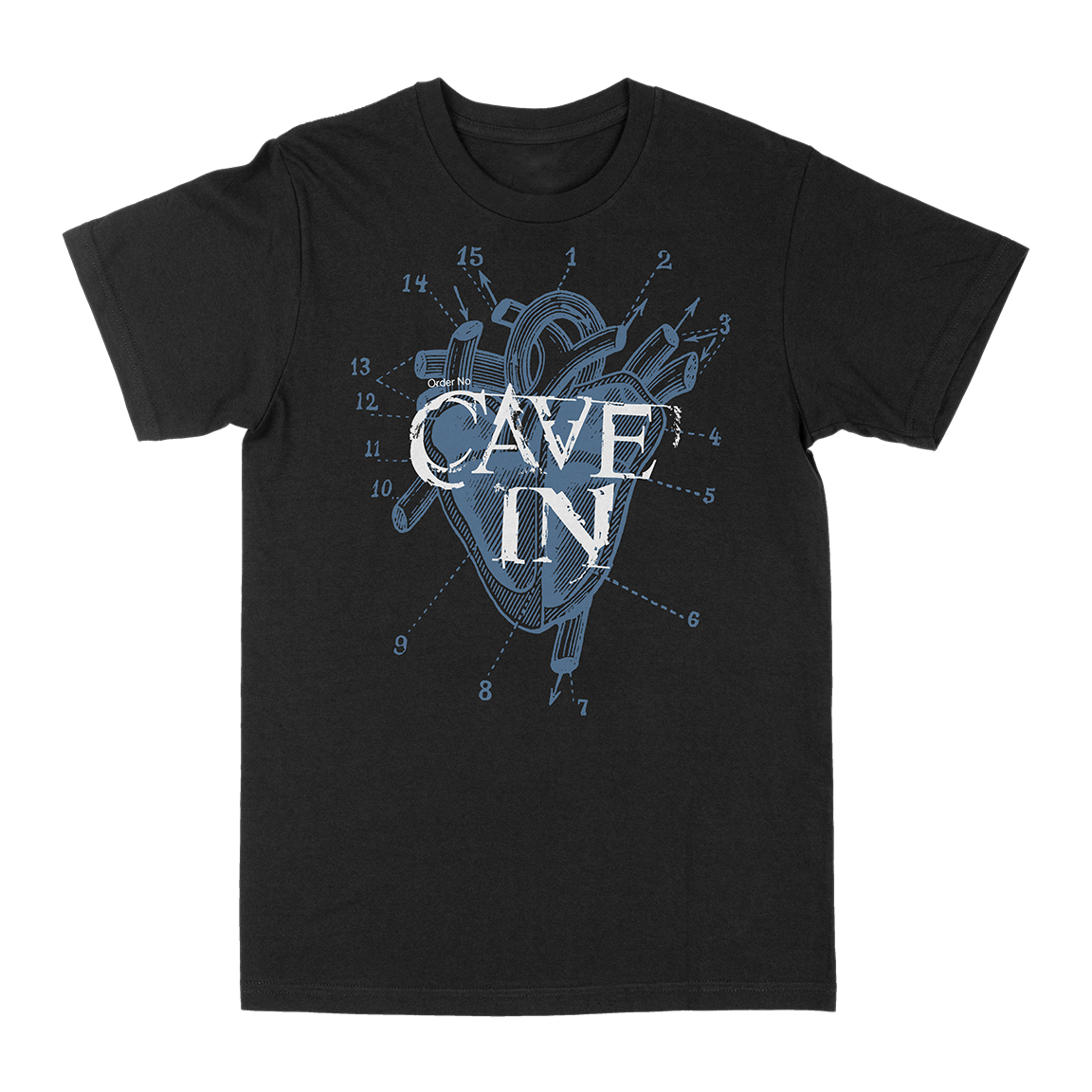 Cave In “UYHS Heart“ Black T-Shirt