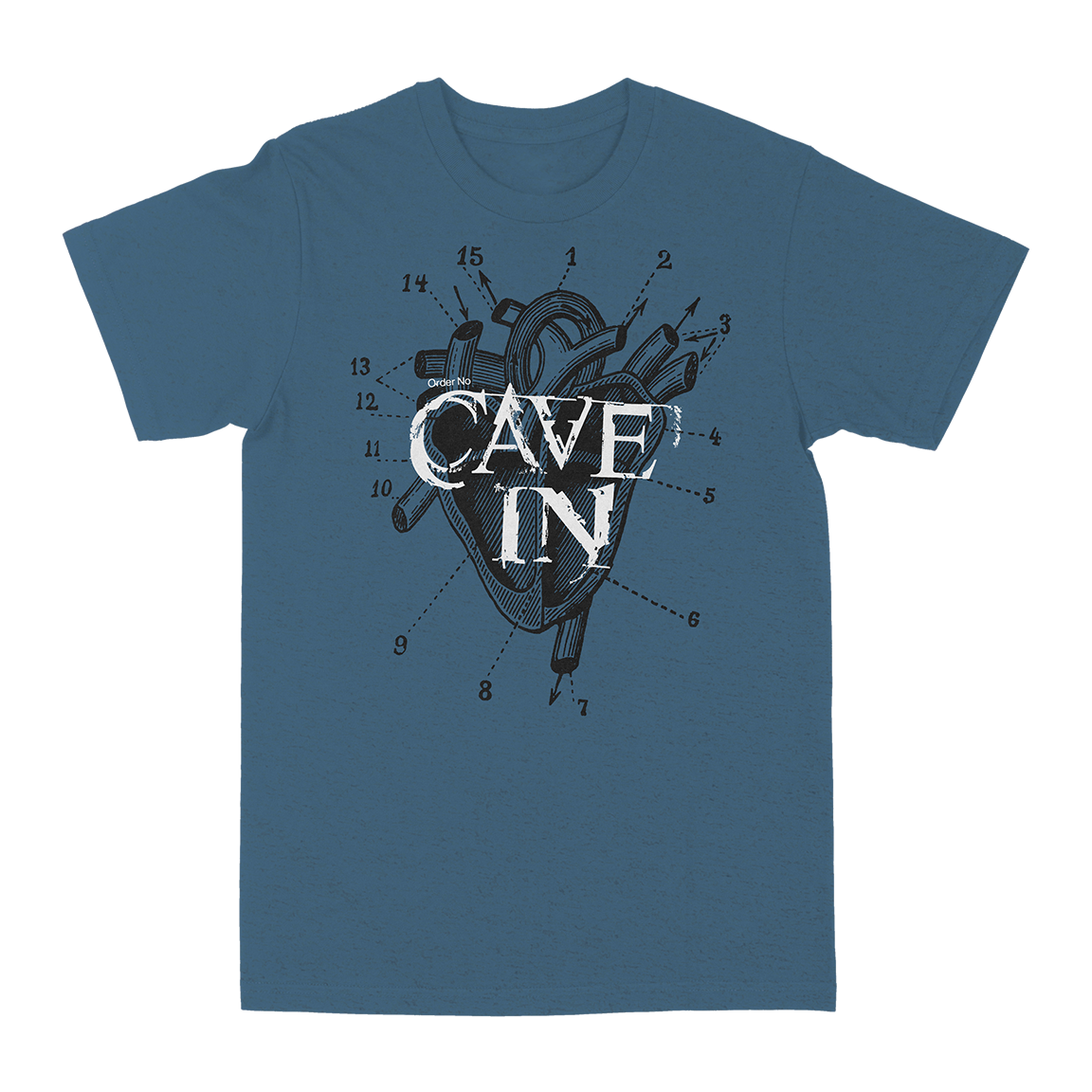 Cave In “UYHS Heart“ Slate T-Shirt