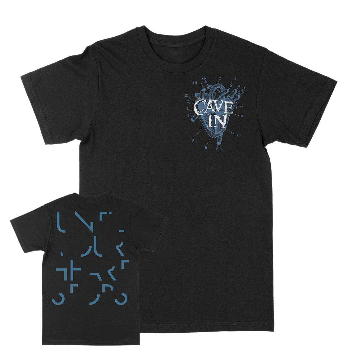 Cave In “UYHS Small Heart“ Black T-Shirt