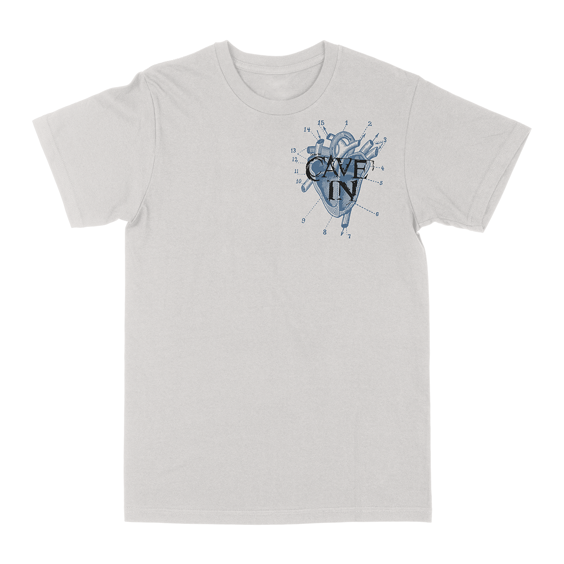 Cave In “UYHS Small Heart“ Vintage White T-Shirt