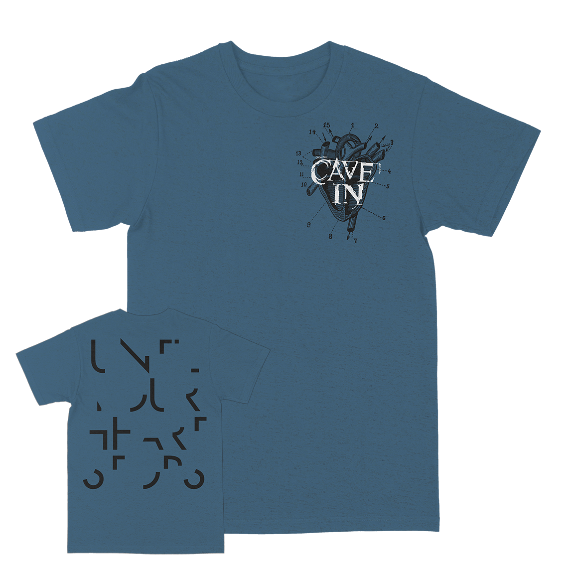 Cave In “UYHS Small Heart“ Slate T-Shirt