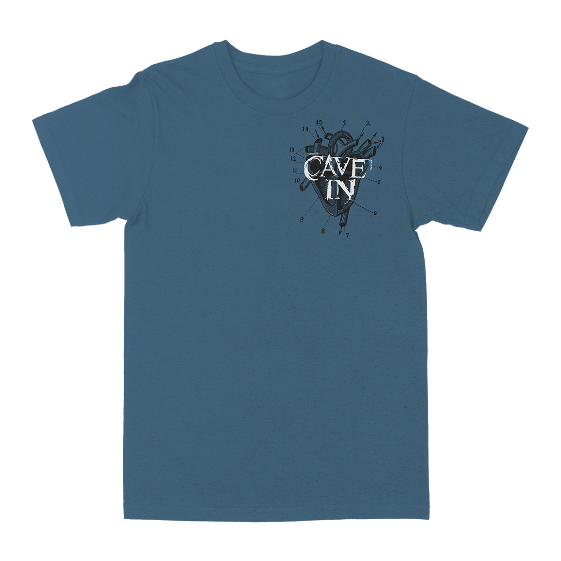 Cave In “UYHS Small Heart“ Slate T-Shirt