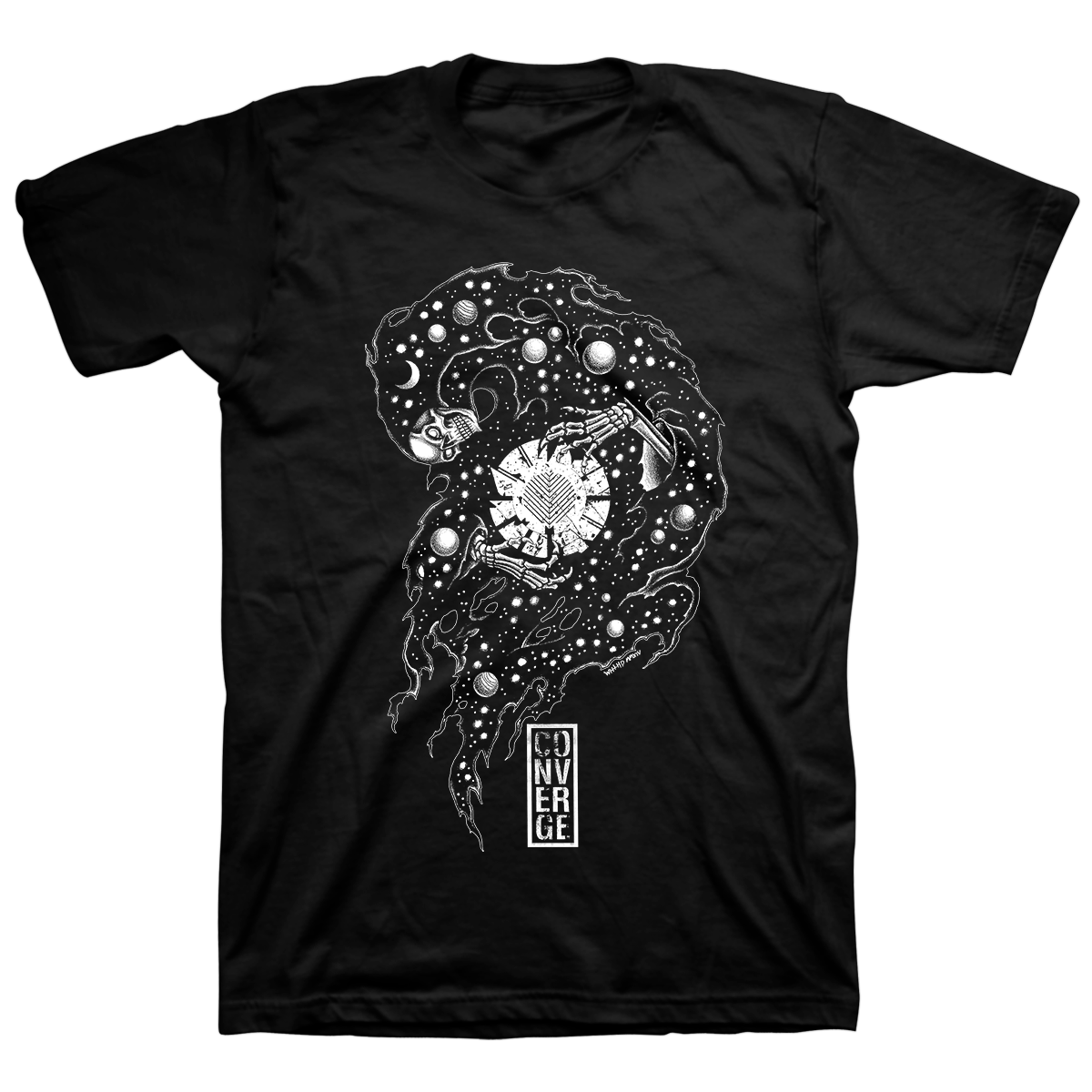 Converge "Ghost by WHTHD" Black T-Shirt