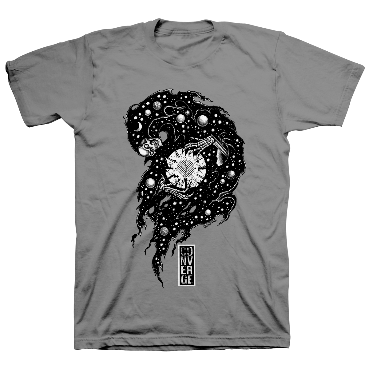 Converge "Ghost by WHTHD" Grey T-Shirt