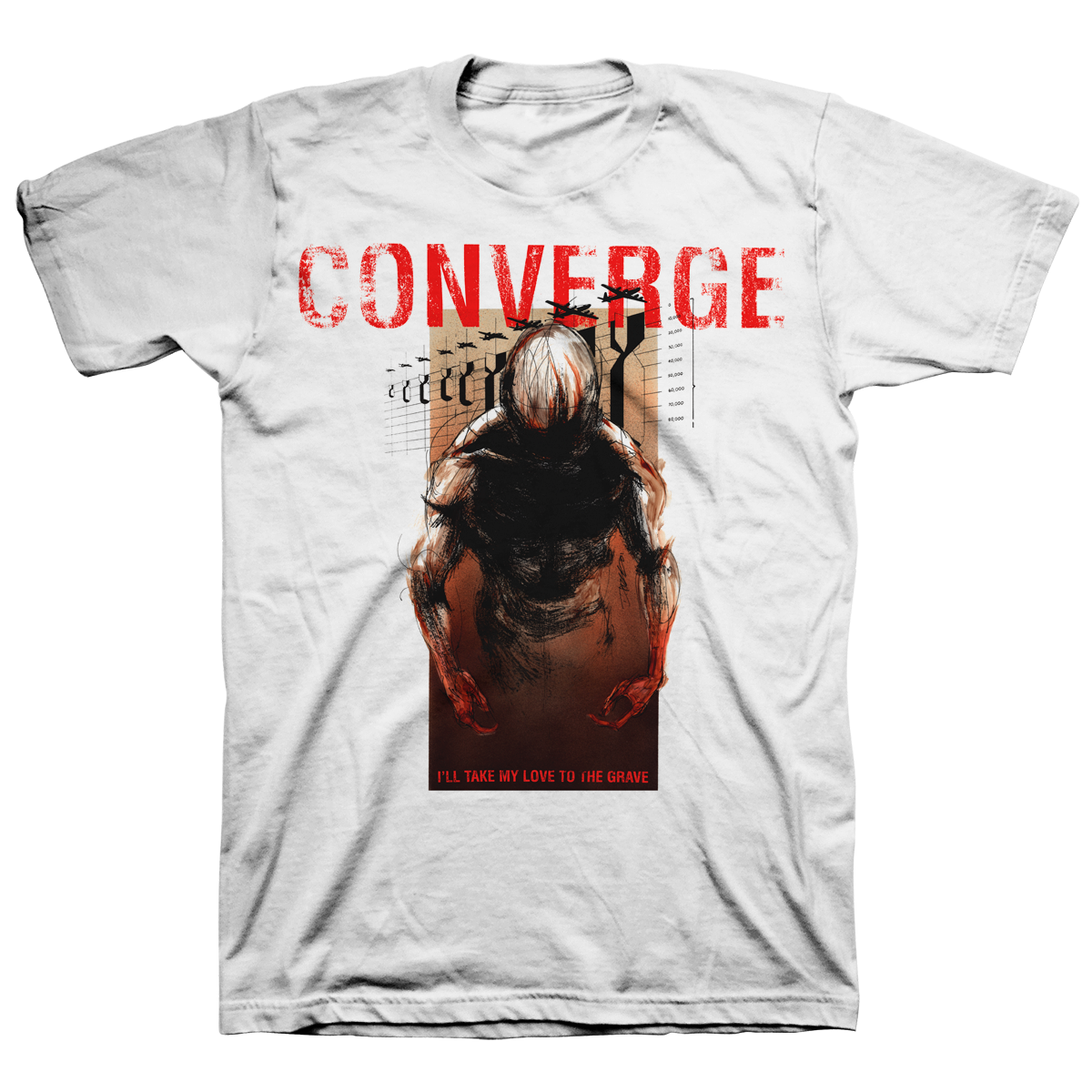 Converge "I'll Take My Love" White T-Shirt