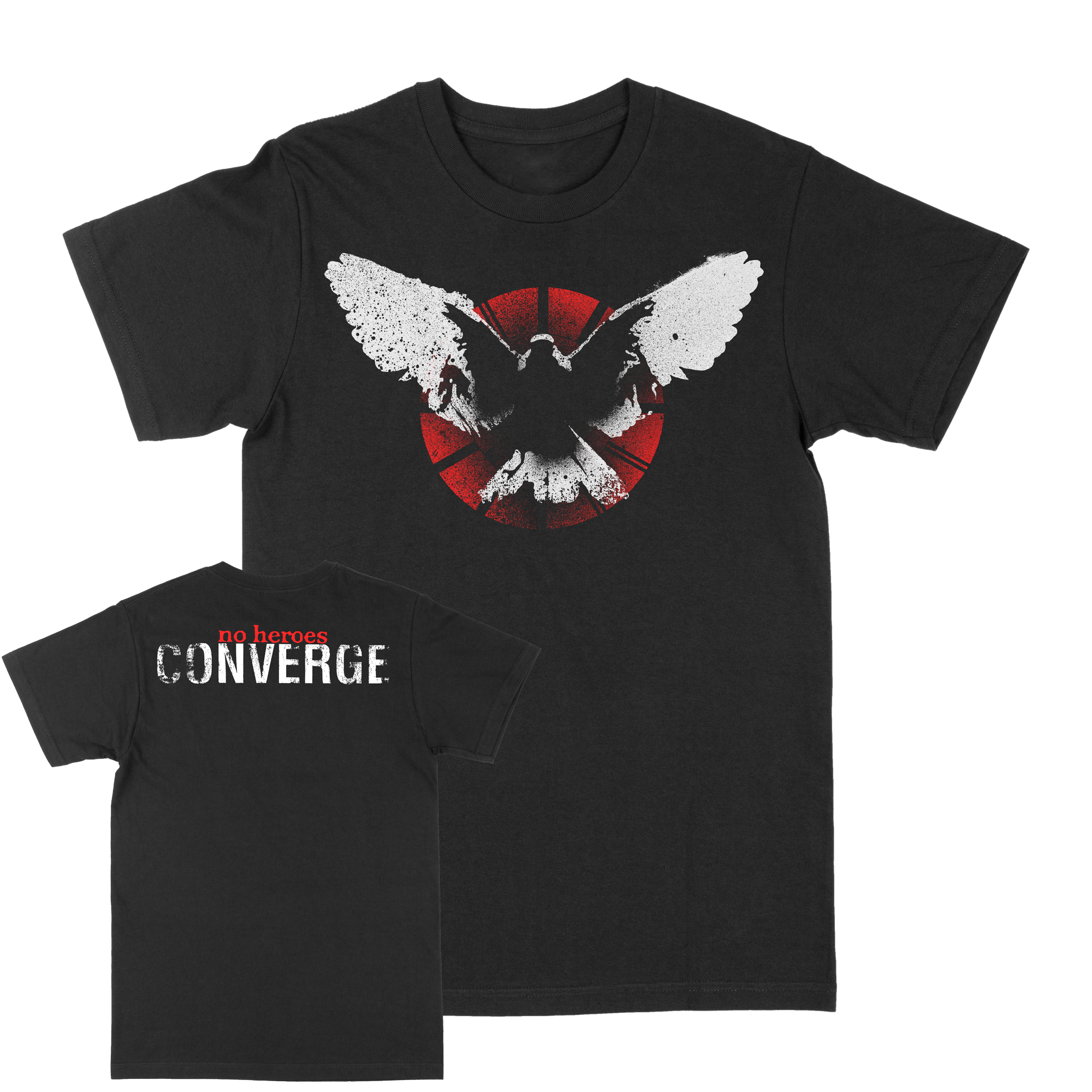 Converge "No Heroes" Black T-Shirt