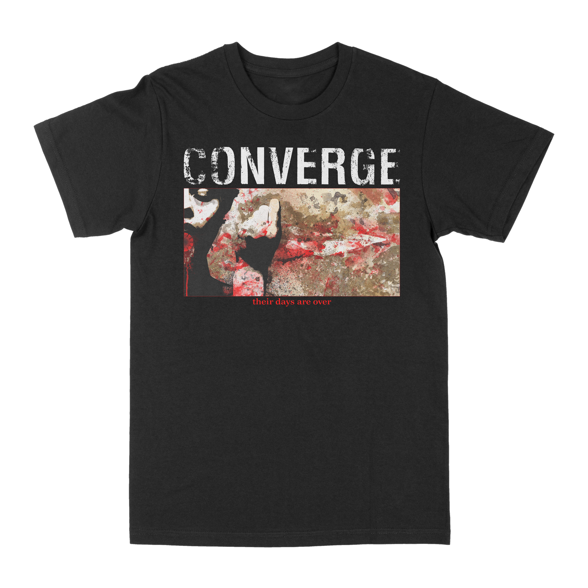 Converge "Their Days Are Over" Black T-Shirt